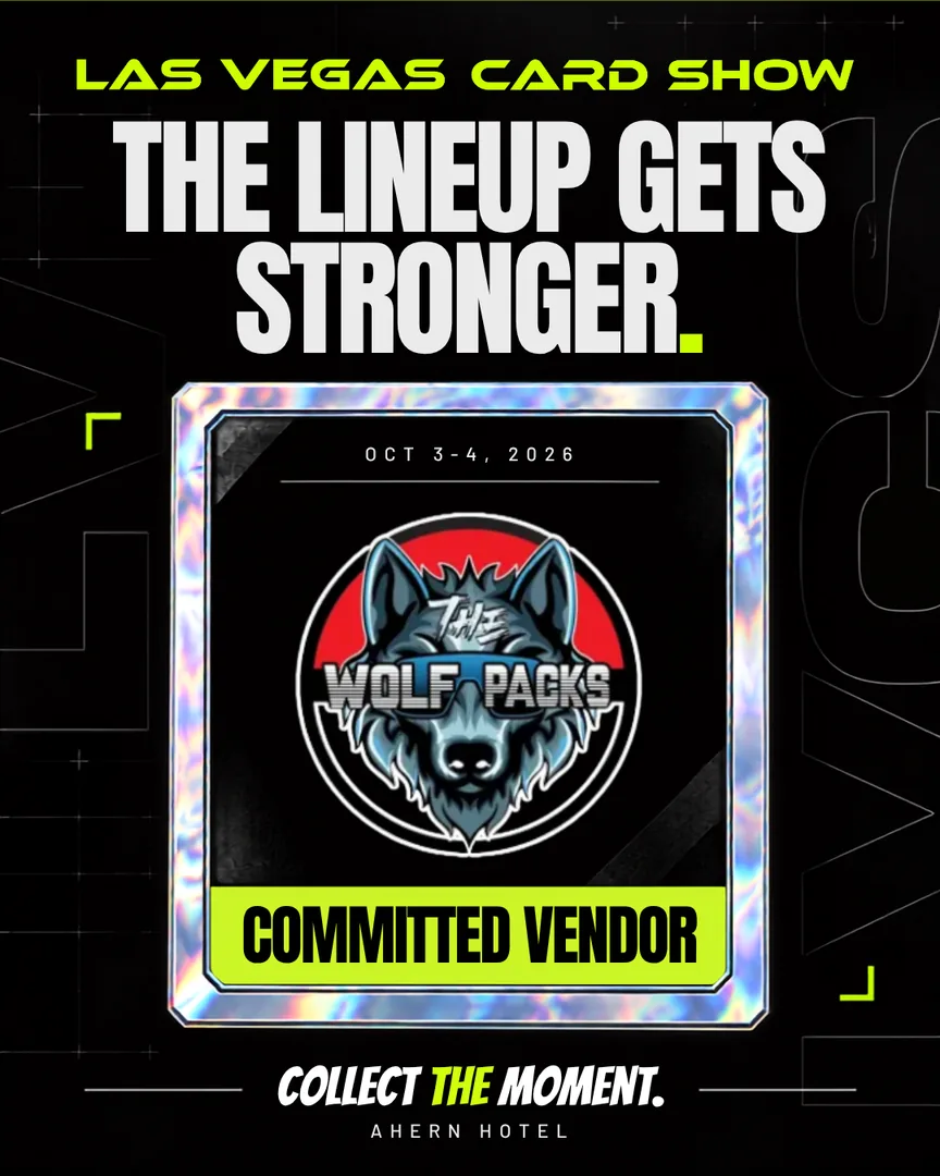 Committed vendor poster 1 of 64, Las Vegas Card Show October 3–4, 2026