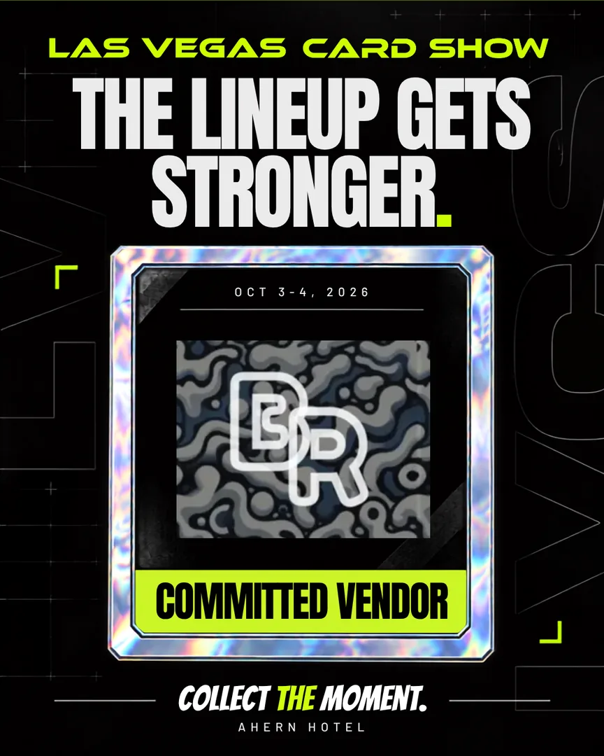 Committed vendor poster 12 of 64, Las Vegas Card Show October 3–4, 2026