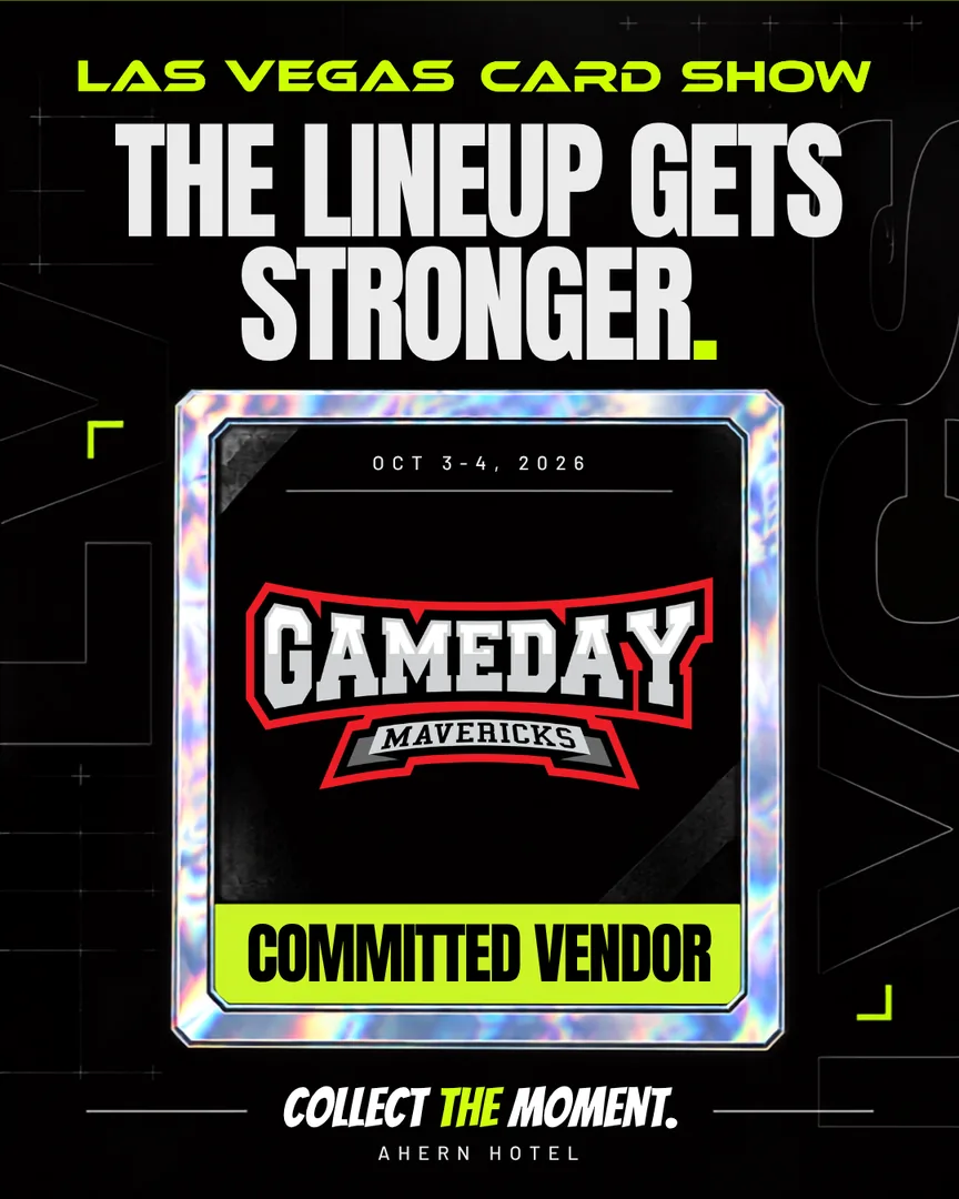 Committed vendor poster 2 of 64, Las Vegas Card Show October 3–4, 2026