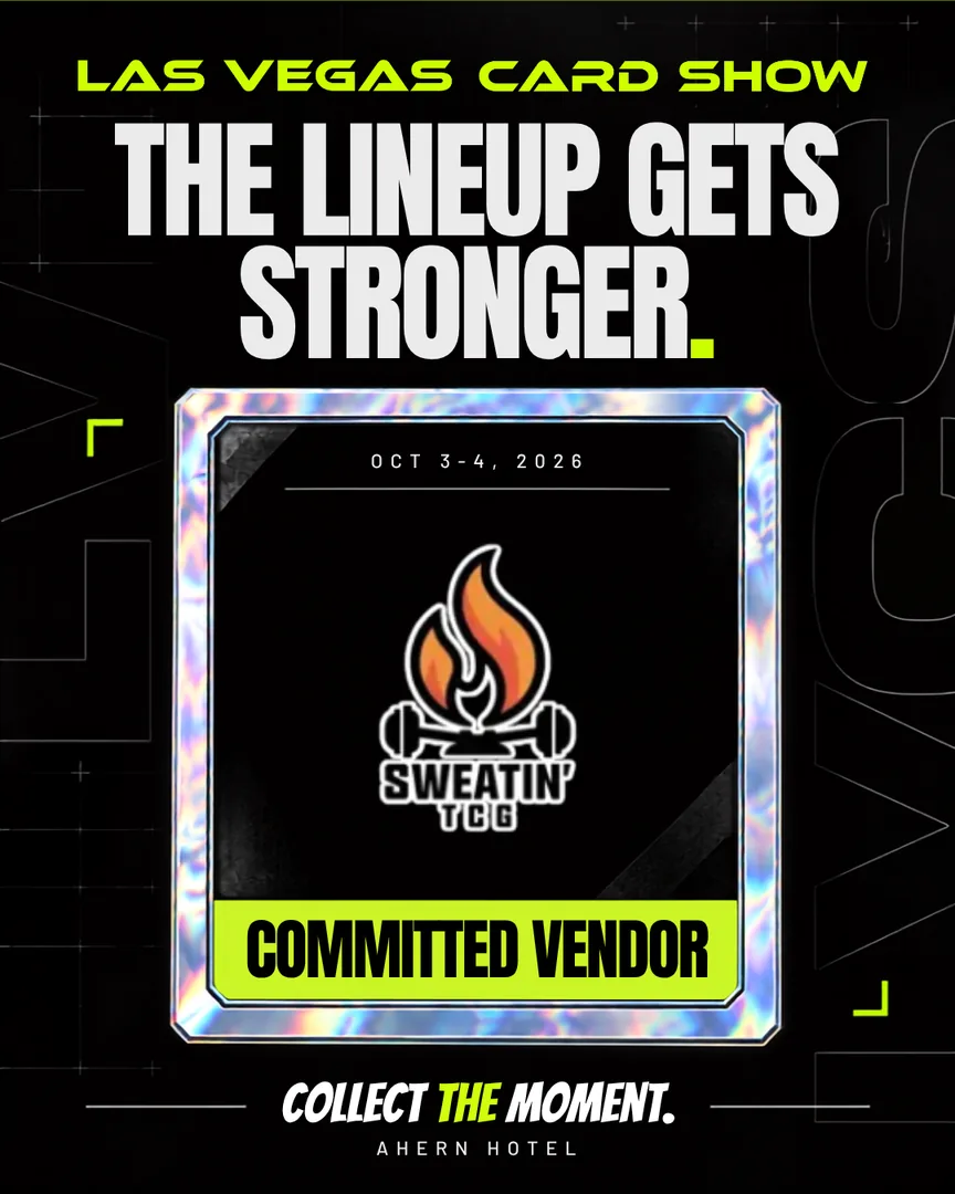 Committed vendor poster 3 of 64, Las Vegas Card Show October 3–4, 2026