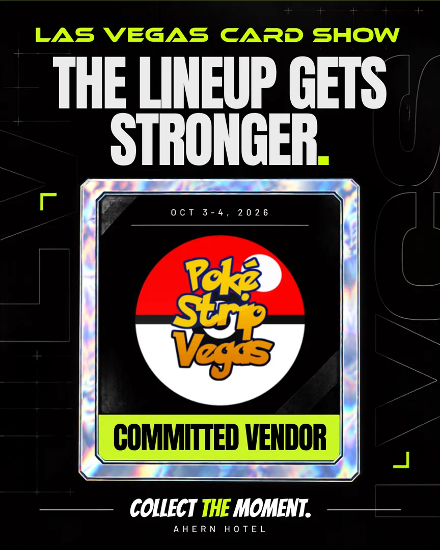 Committed vendor poster 4 of 64, Las Vegas Card Show October 3–4, 2026