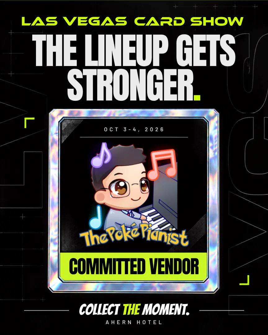 Committed vendor poster 5 of 64, Las Vegas Card Show October 3–4, 2026