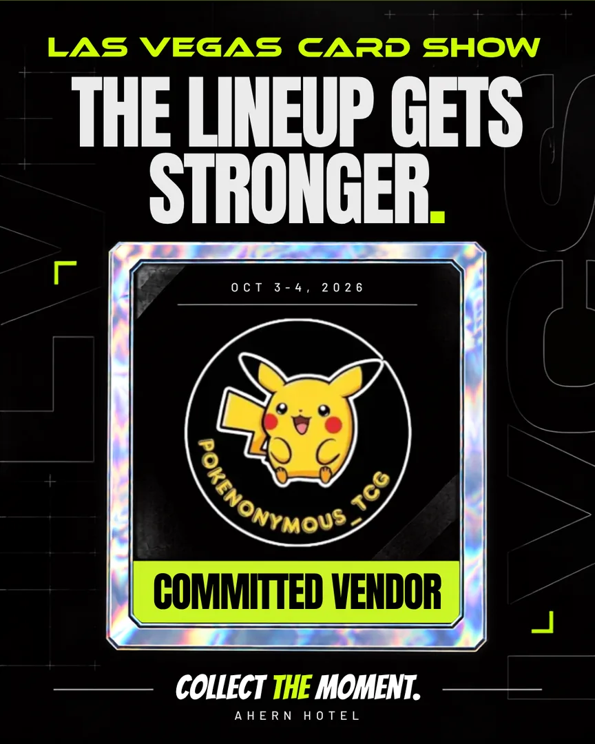 Committed vendor poster 6 of 64, Las Vegas Card Show October 3–4, 2026