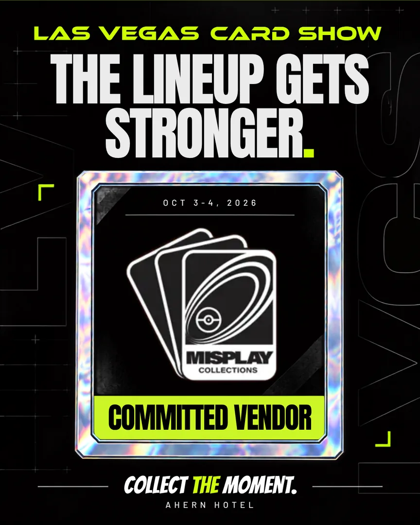 Committed vendor poster 7 of 64, Las Vegas Card Show October 3–4, 2026
