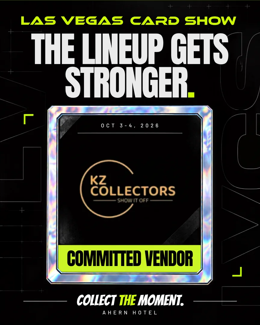 Committed vendor poster 8 of 64, Las Vegas Card Show October 3–4, 2026