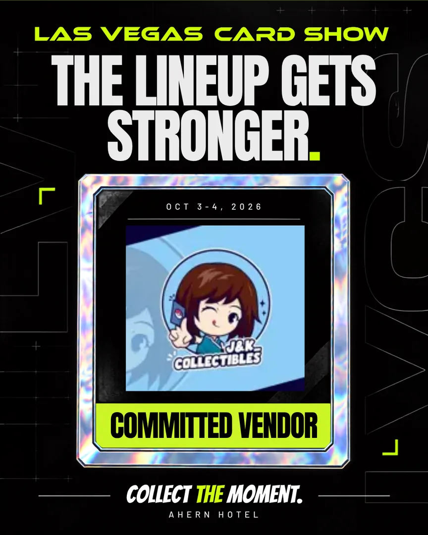 Committed vendor poster 9 of 64, Las Vegas Card Show October 3–4, 2026